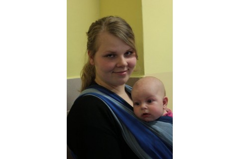 Kwiecień z mamami. Nauka chustowania