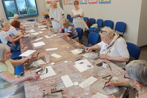 Warsztaty malarstwa dla seniorów