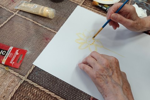 Warsztaty malarstwa dla seniorów
