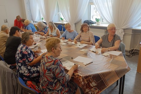 Warsztaty malarstwa dla seniorów