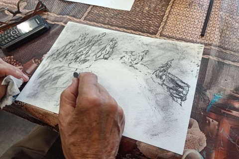 Warsztaty malarstwa dla seniorów
