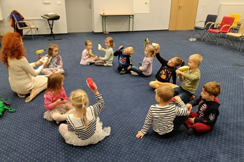 Zajęcia umuzykalniające dla dzieci w wieku 4-5 lat