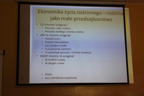 Z ołówkiem w ręku: „Ekonomika życia rodzinnego”