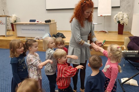 Zajęcia umuzykalniające dla dzieci w wieku 4-5 lat