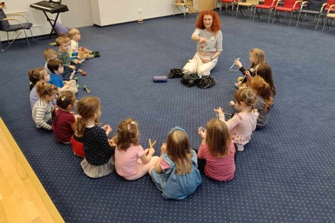 Zajęcia umuzykalniające dla dzieci w wieku 4-6 lat