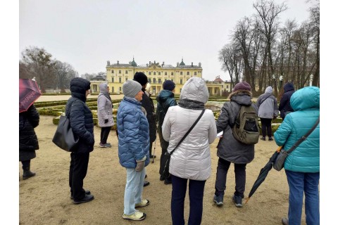SPACER SENIORZY Śladami  Branickich po Białymstoku
