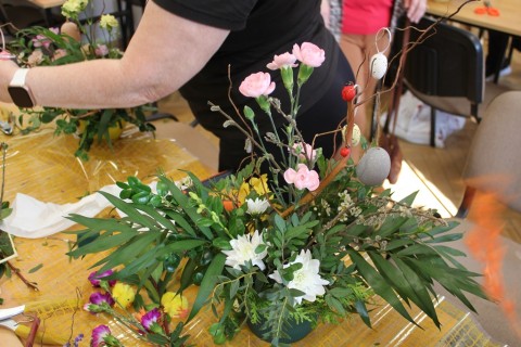 WARSZTATY FLORYSTYCZNE KOMPOZYCJE WIOSENNO - WIELKANOCNE