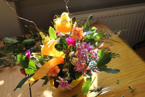 WARSZTATY FLORYSTYCZNE KOMPOZYCJE WIOSENNO - WIELKANOCNE