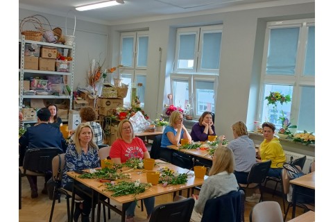 WARSZTATY FLORYSTYCZNE KOMPOZYCJE WIOSENNO - WIELKANOCNE