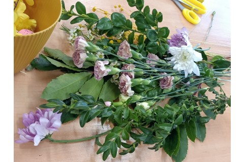 WARSZTATY FLORYSTYCZNE KOMPOZYCJE WIOSENNO - WIELKANOCNE