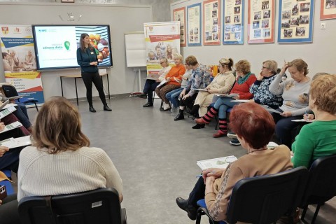 Cykl szkoleń w ramach projektu „Kierunek: zatrzymać osteoporozę”