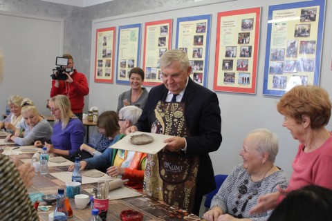 Warsztaty z garncarstwa dla seniorów