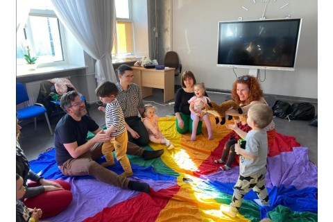 Zajęcia umuzykalniające dla dzieci w wieku 2-3 lata 11.05.2023 r