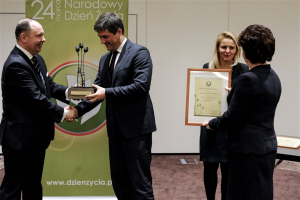 Miasto Białystok laureatem konkursy „Tulipany Narodowego Dnia Życia”