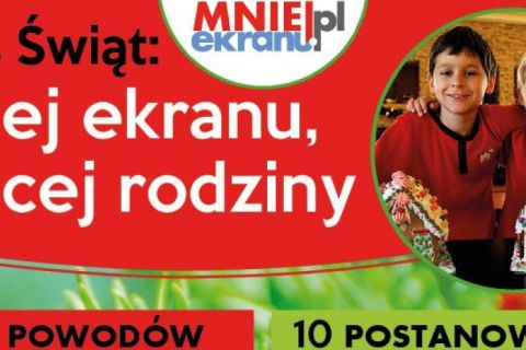 Czas Świąt: Mniej ekranu, więcej rodziny
