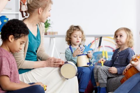 Zajęcia umuzykalniające dla dzieci w wieku 4-5 lat