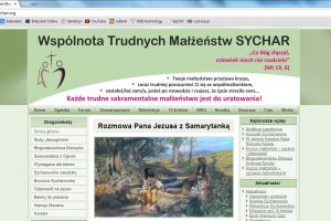 Wspólnota Trudnych Małżeństw SYCHAR www.sychar.org